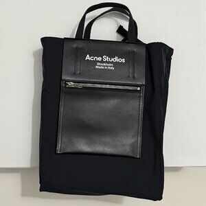 Acne Studios 'Paper Nylon' tote bag [Size: Medium][Color(s): Navy/Black]